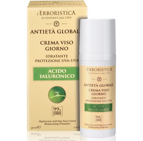 Athena s Anti Età Globale Crema Viso Giorno Idratante con Acido